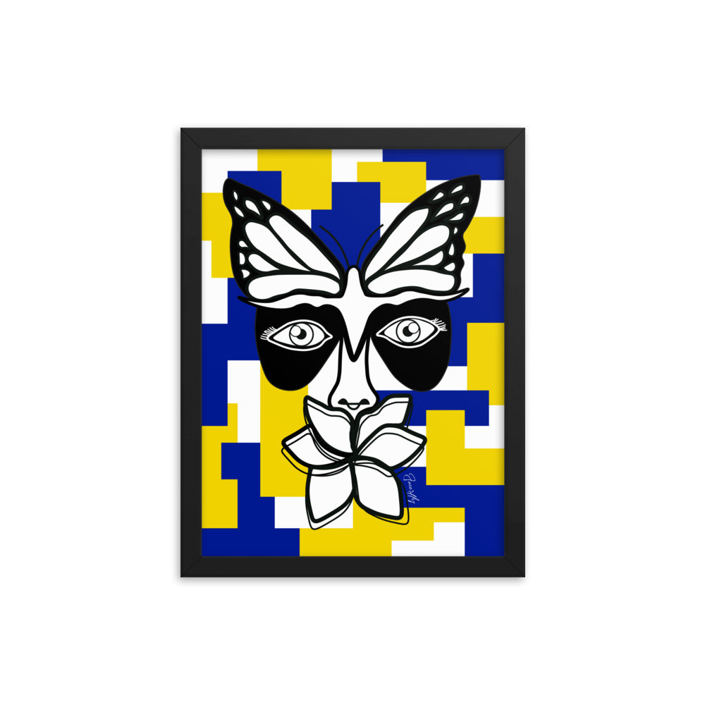 The Butterfly in Me - Framed Print