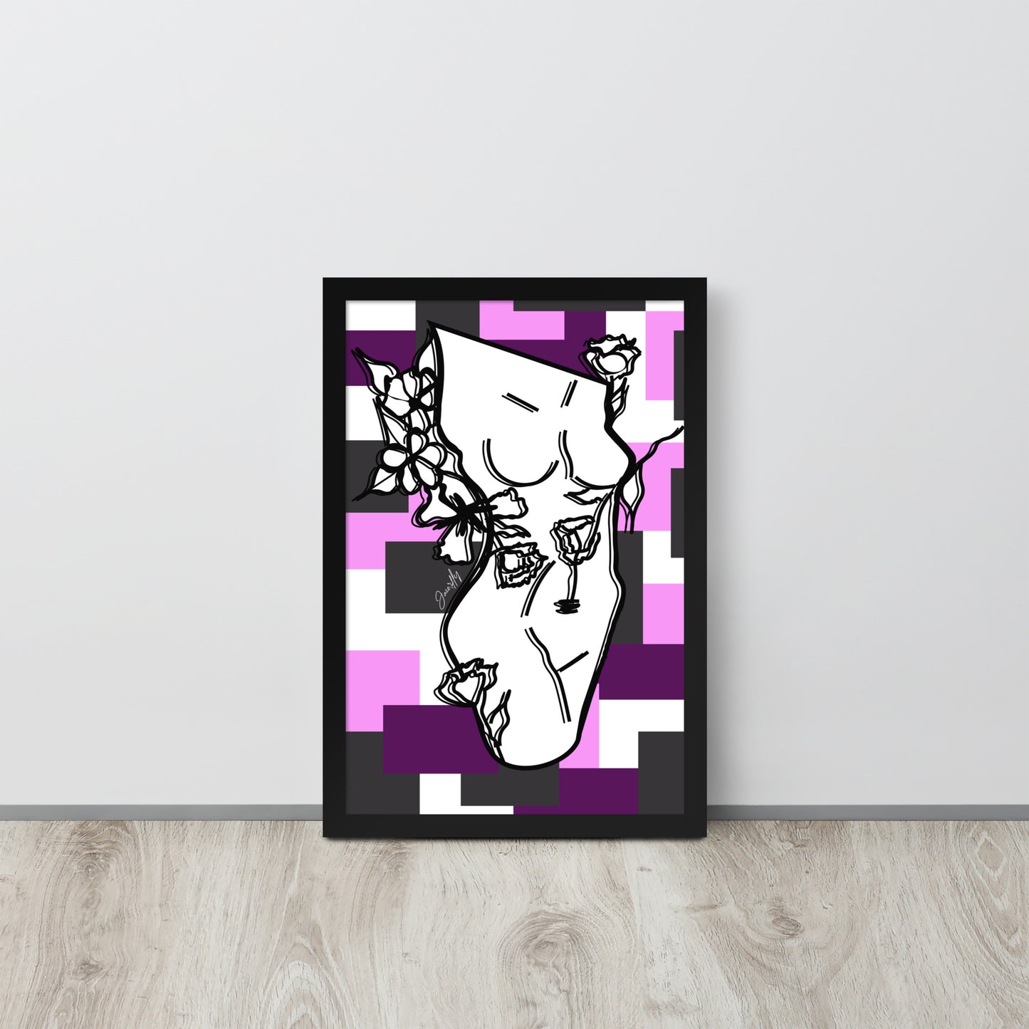 Floral Freedom - Framed Print