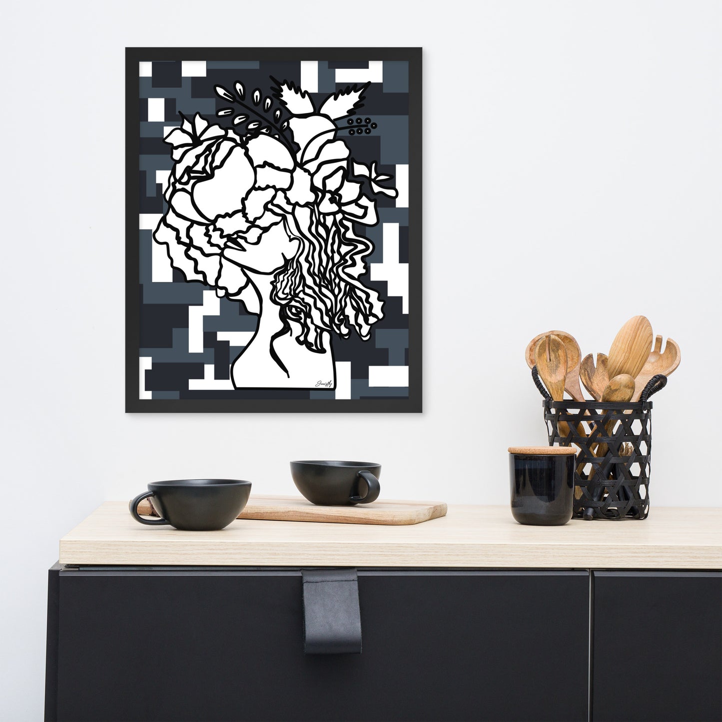 Self-Portrait - Framed Print