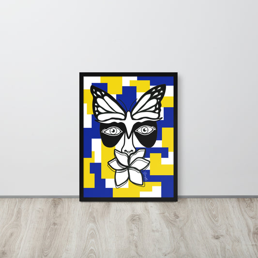 The Butterfly in Me - Framed Print