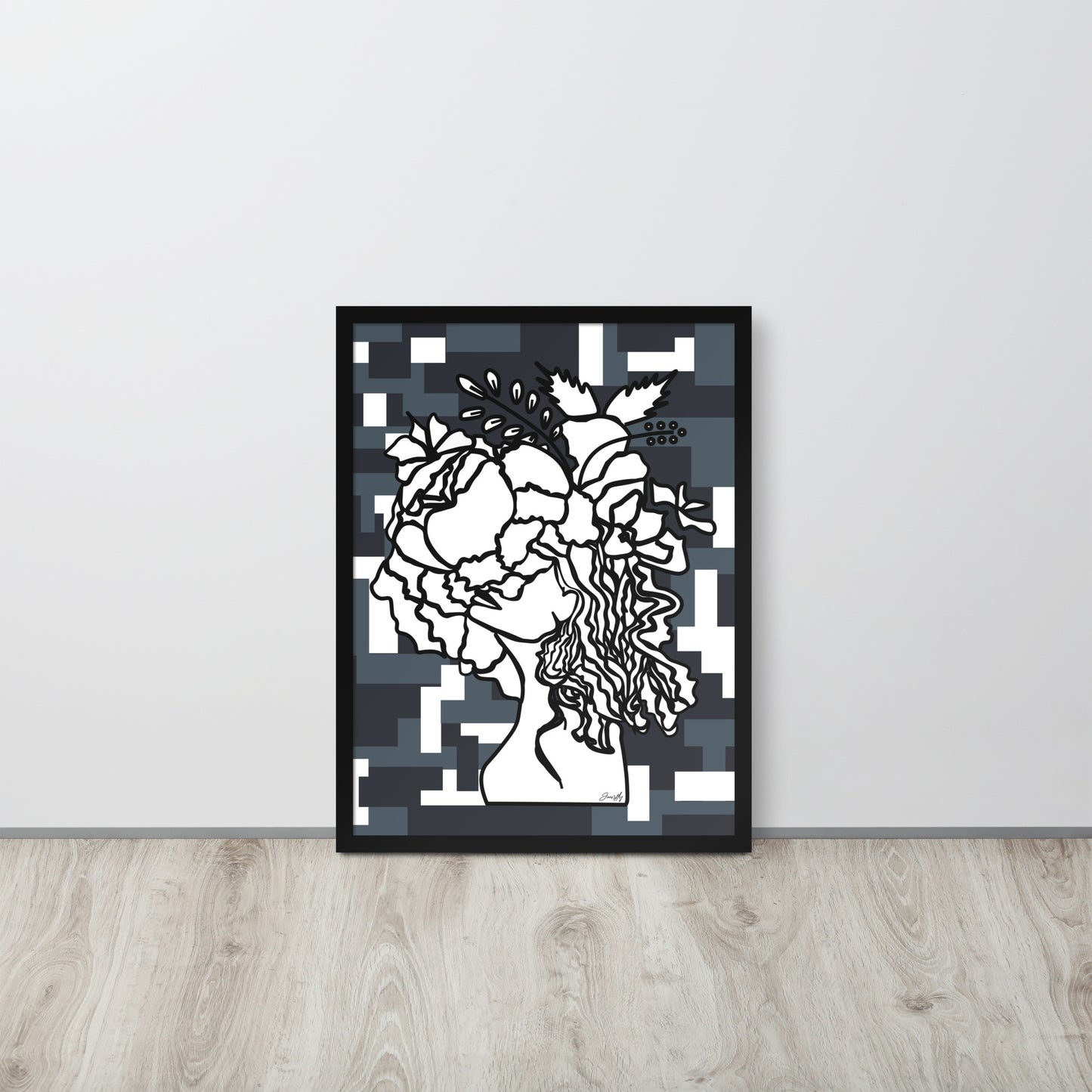 Self-Portrait - Framed Print