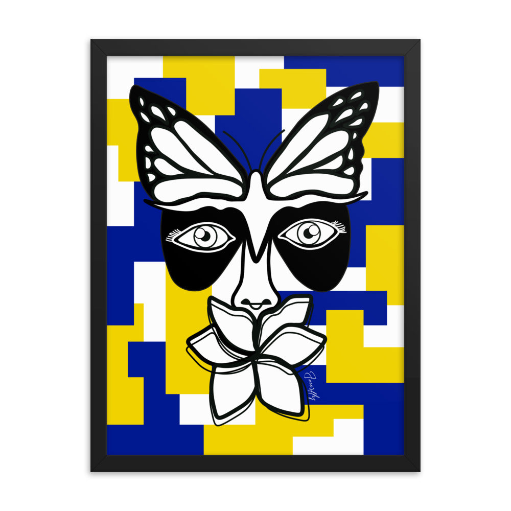 The Butterfly in Me - Framed Print