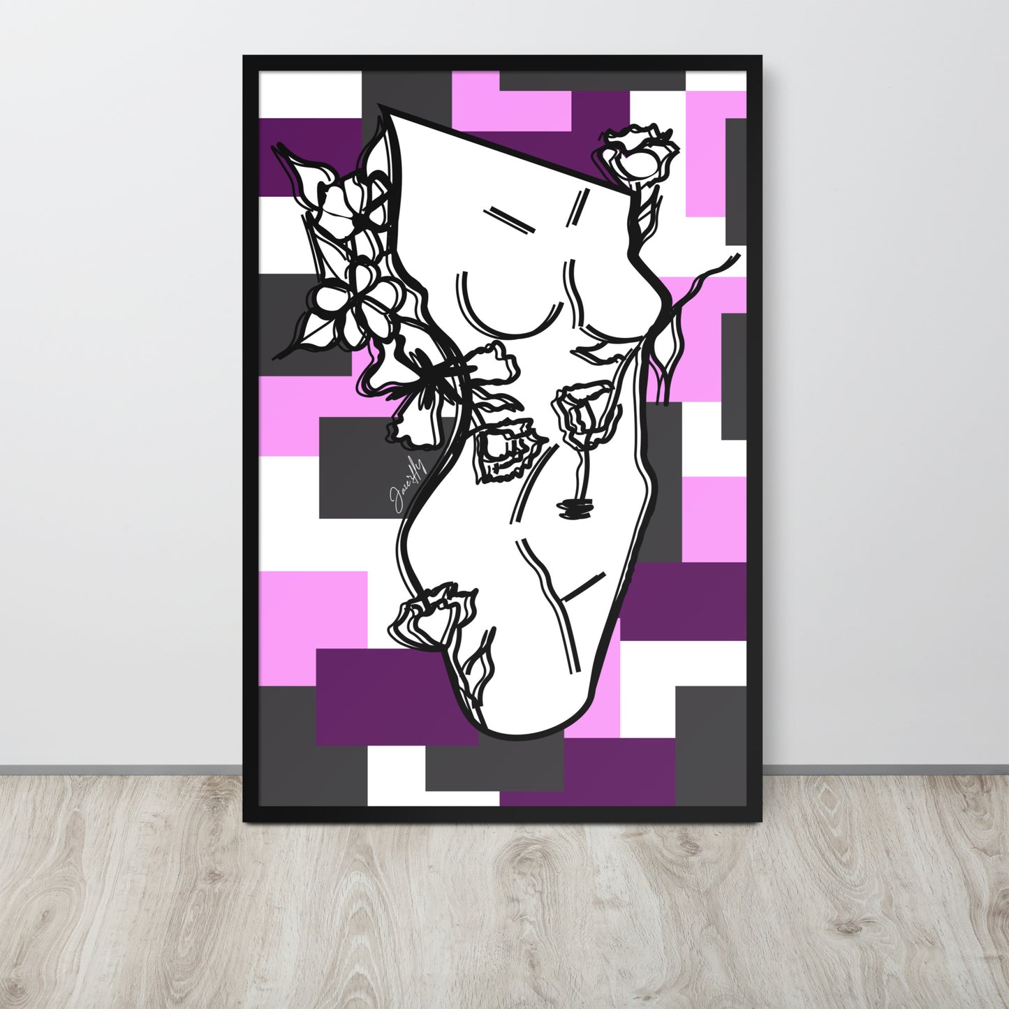 Floral Freedom - Framed Print