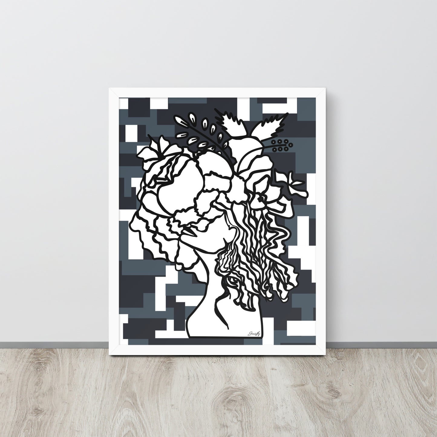 Self-Portrait - Framed Print