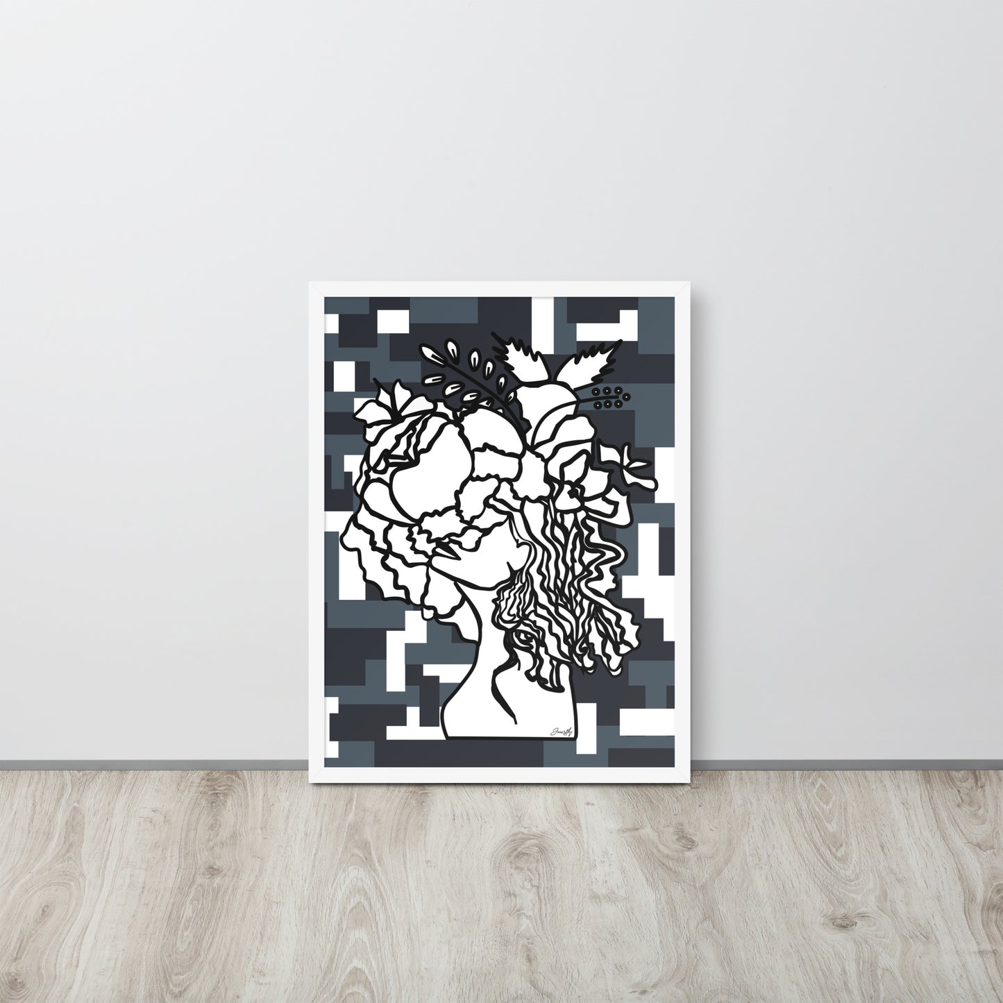 Self-Portrait - Framed Print