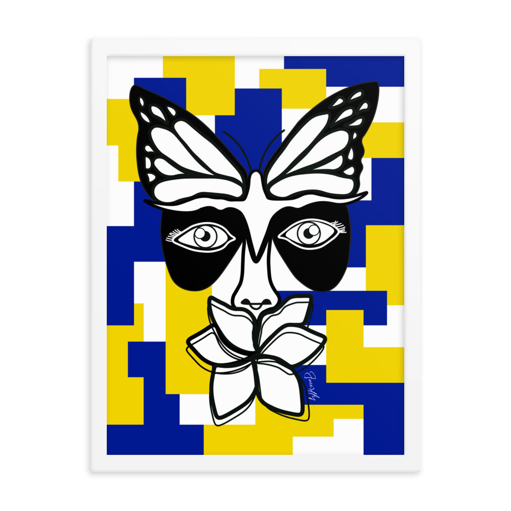 The Butterfly in Me - Framed Print