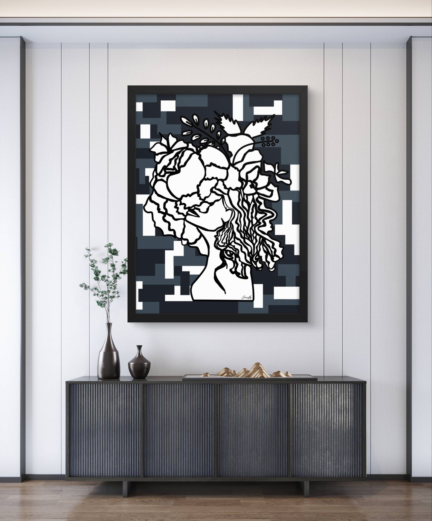 Self-Portrait - Framed Print