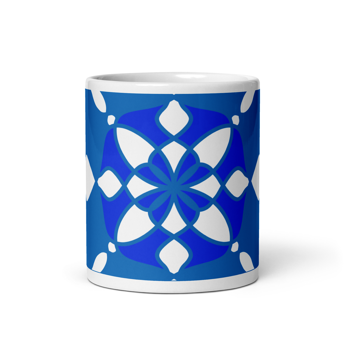 Zellige Style Mug (Blue)