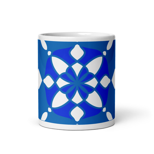 Zellige Style Mug (Blue)
