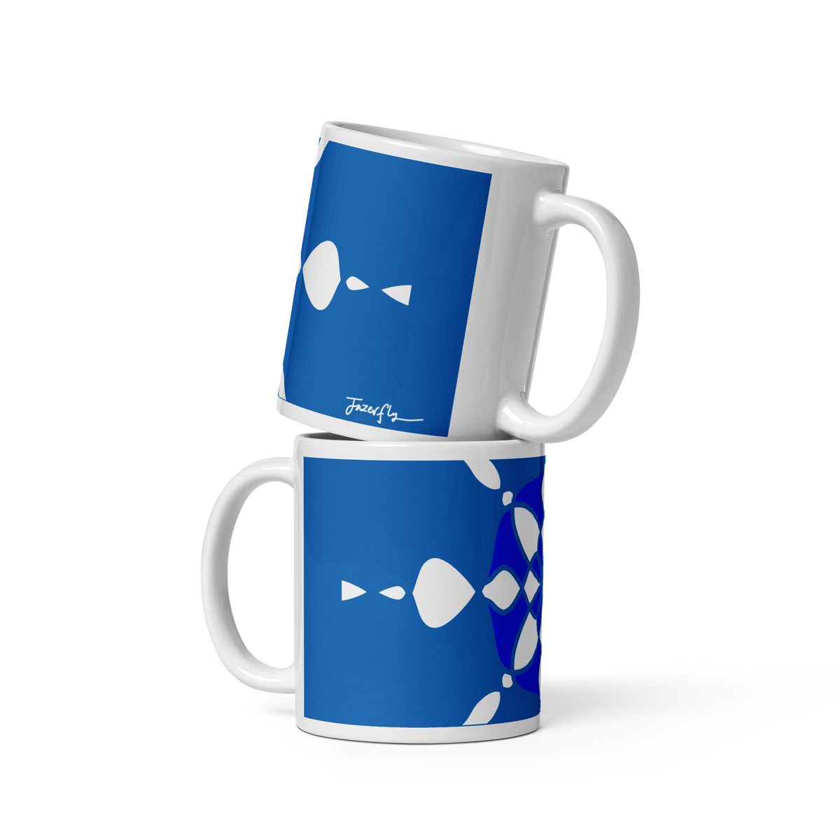 Zellige Style Mug (Blue)