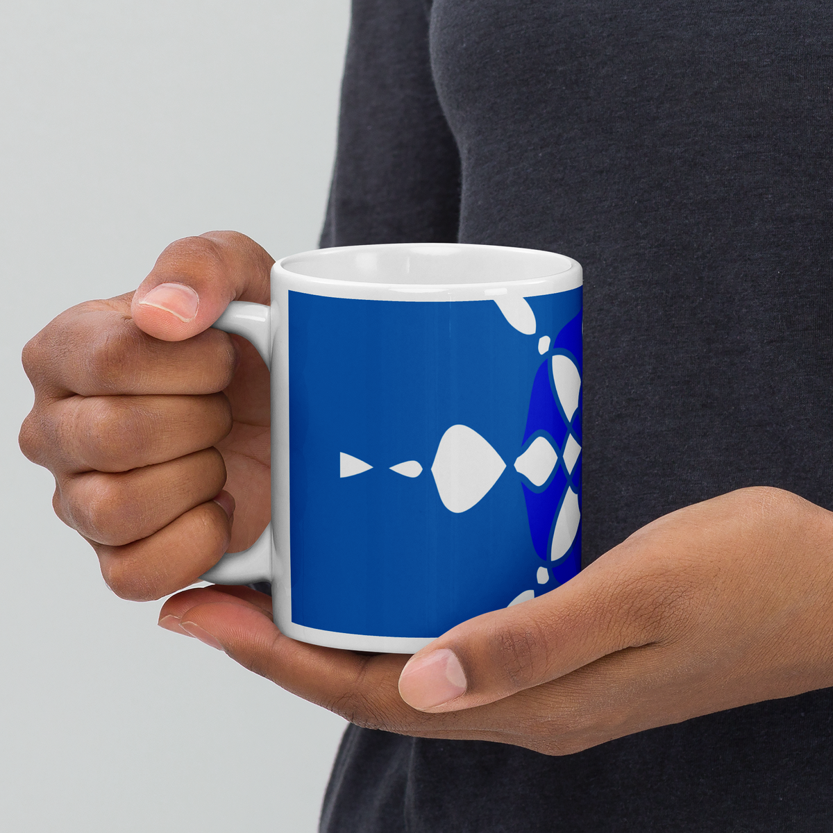 Zellige Style Mug (Blue)